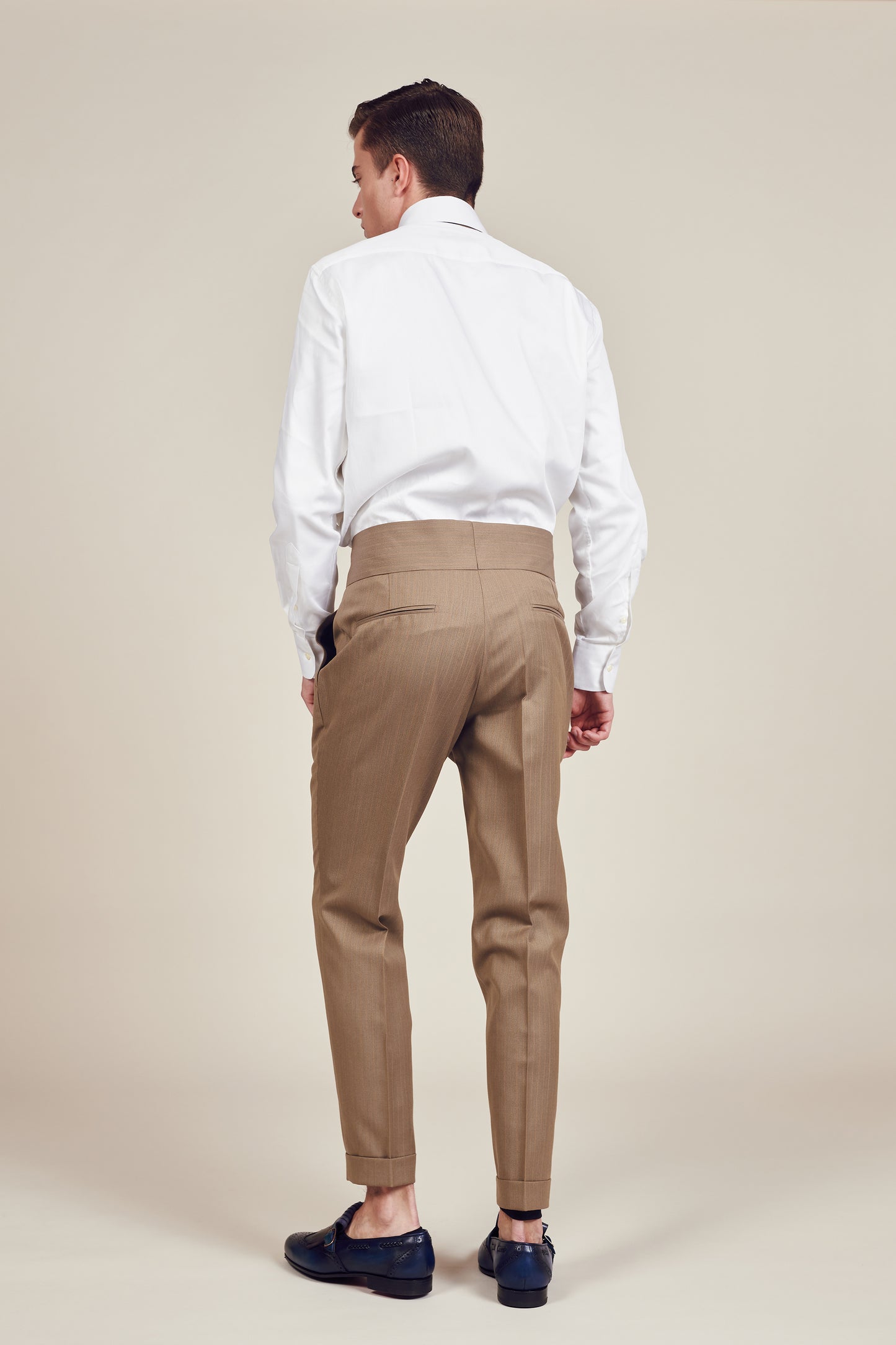 Brown trousers