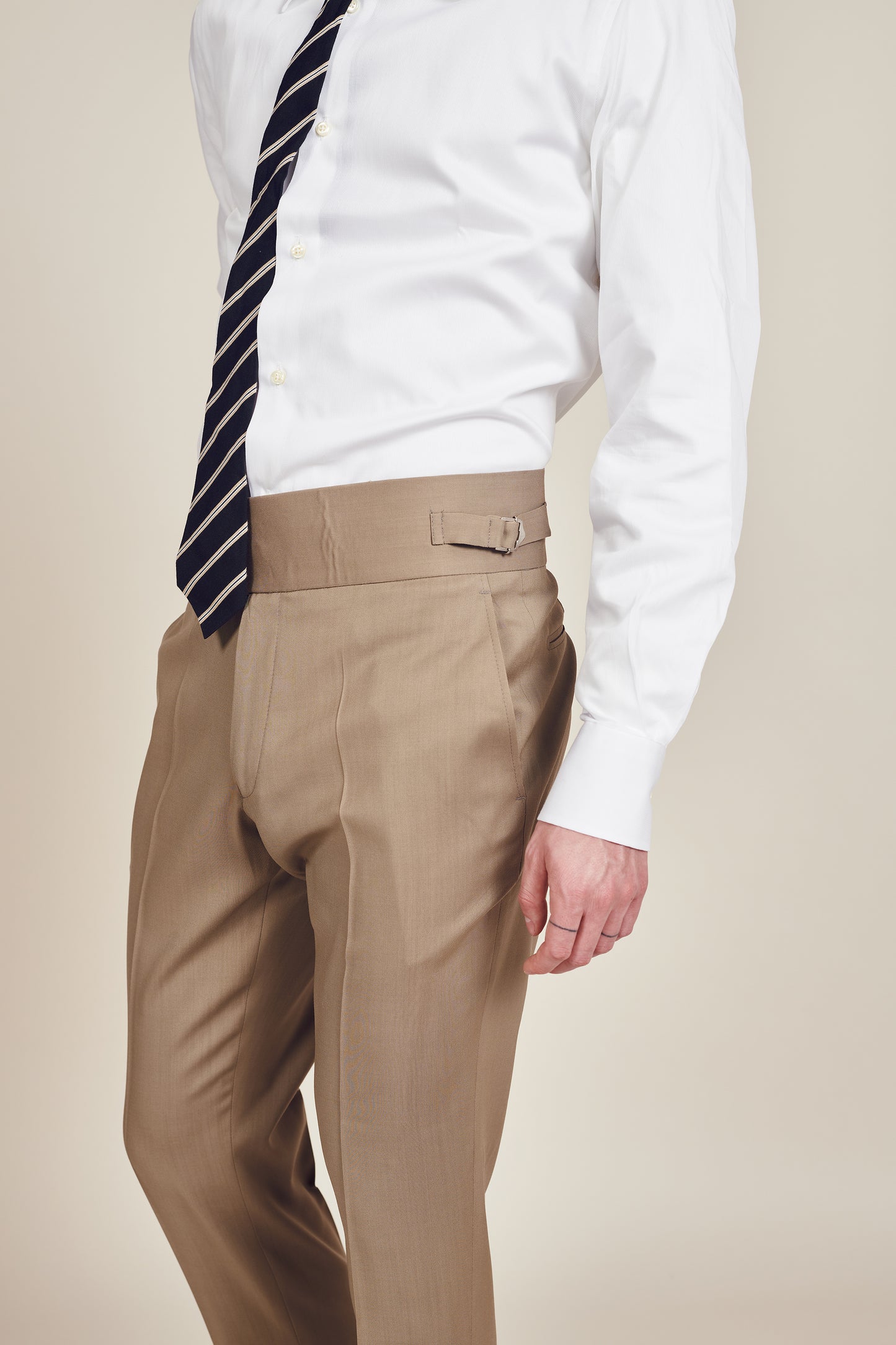 Brown Vintage Men's Trousers