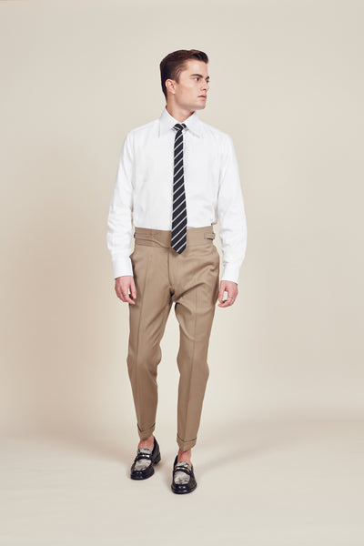 Brown Vintage Men's Trousers