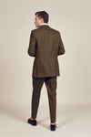 Classic British Check Green Suit