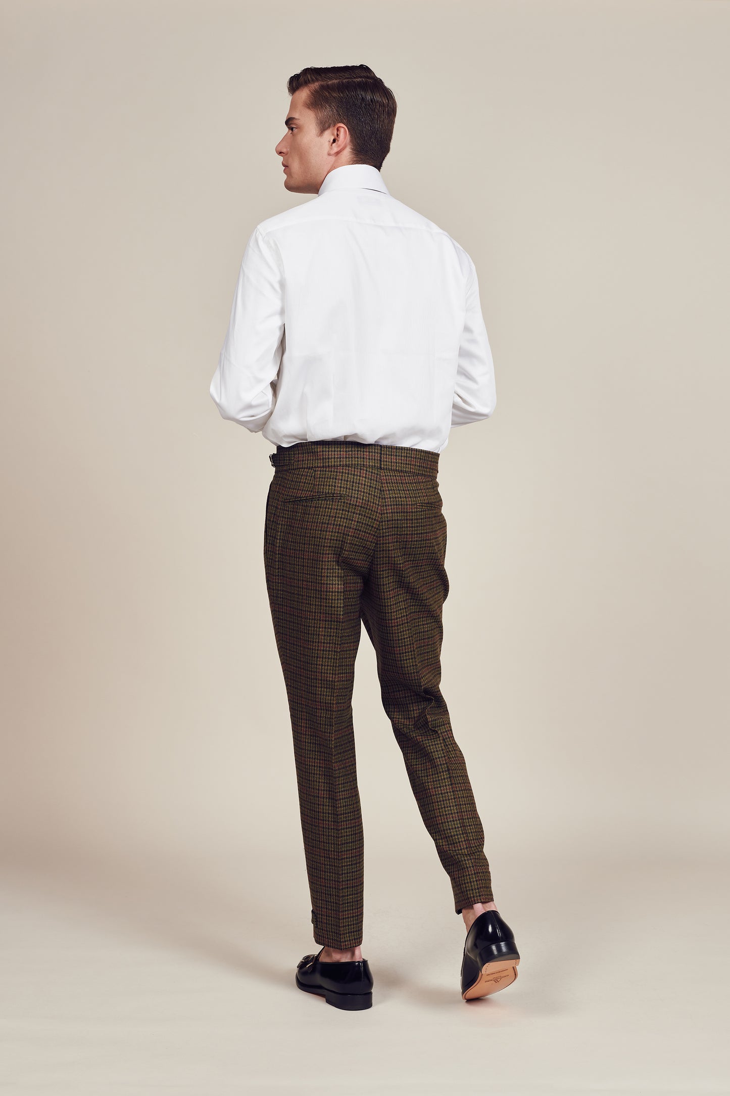 Classic British Check Green Suit