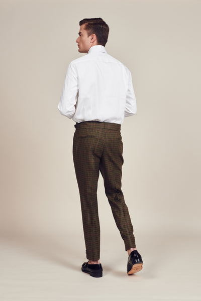 Classic Check Green Trouser