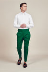 Green  Designer Trousers