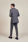 Dark Grey Vintage Patch Pocket Suit