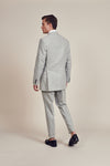 Light Grey Double Breasted Suit