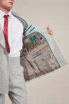 Light Grey Double Breasted Suit