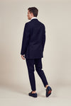 Blue Classic flip pocket suit