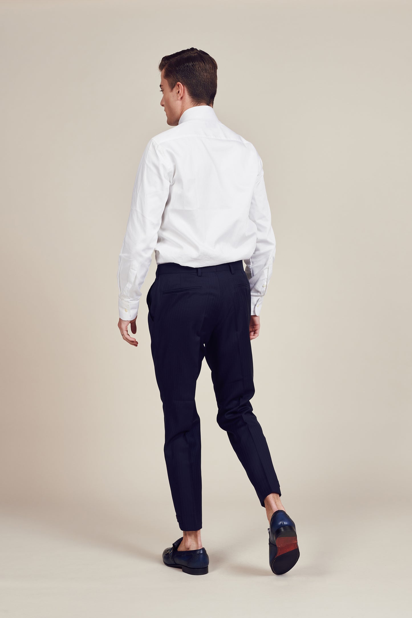Blue Classic flip pocket suit