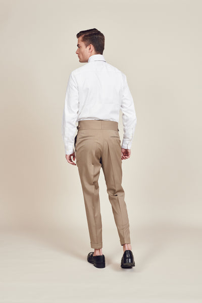 Brown Vintage Men's Trousers