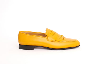 GT Yellow Pull up Loafers
